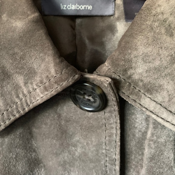 Liz Claiborne Brown Suede Women's Jacket XL - Picture 5 of 7